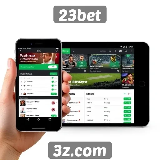 Interface e usabilidade do 23bet em dispositivos móveis