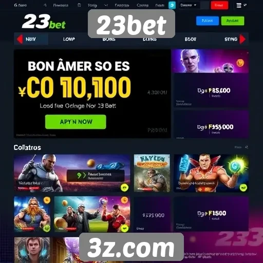 Bonificações e promoções disponíveis na 23bet
