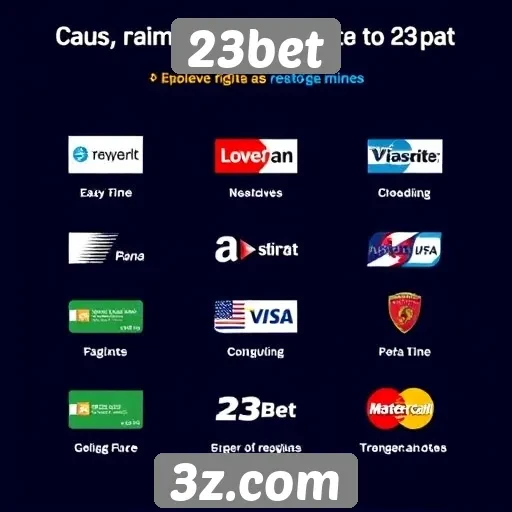 Avaliação dos métodos de pagamento do site 23bet