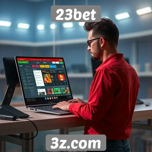 Análise da usabilidade do site 23bet